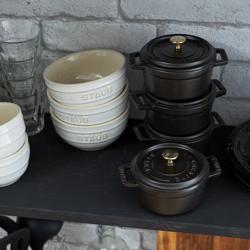 STAUB | LA COCOTTE - Mini kookpot - Ø 100mm - Gietijzer - Zwart
