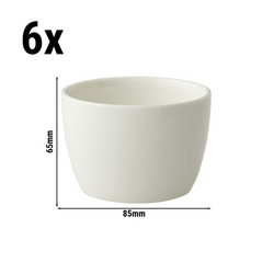 (6 pezzi) LUX - Ciotola Maastricht - 180ml - Ø 85mm - Avorio