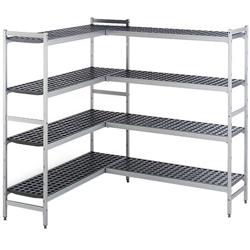 Étagère de base en aluminium - 1611 x 1800 mm - Capacité de charge : 600 kg