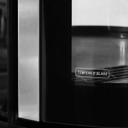 Vetrina Refrigerata Verticale 4 Lati Vetro – Panoramica Professionale - 360l - 680mm - Doppio vetro - con 4 ripiani - 4 lati vetro; LED interni