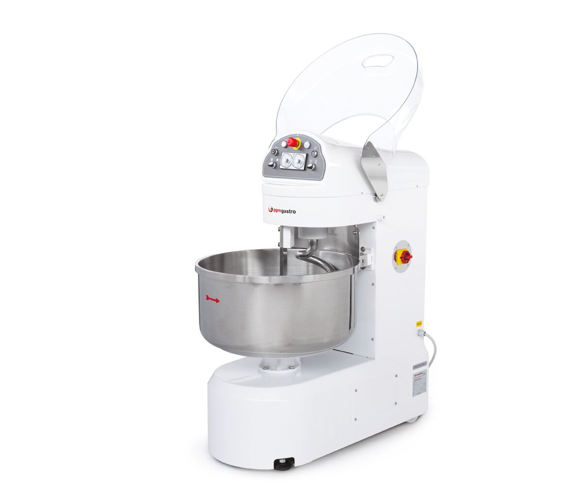 Pétrin de Boulangerie - 131 Litres / 80 kg - 2 Vitesses - avec Bras Allongés