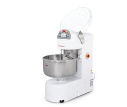 Impastatrice a spirale per panifici - 131L / 80kg - 2 velocità - testa fissa - con timer - 400V trifase - per panificazione