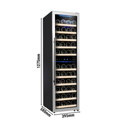 Wijnkoelkast - 2 klimaatzones - 160 liter - max. 53 flessen
