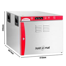 HUGENTOBLER | Commercial Hold-O-Mat 311 Cook & Hold Oven – Countertop - 120°C Max - 1.05 kW 230V