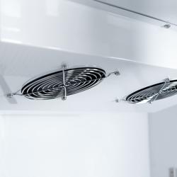 Expositor frigorífico vertical para bebidas - 1,29 x 0,76 m – com 2 portas deslizante em vidro