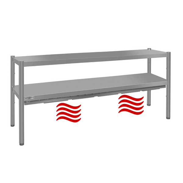 Warmtebrug ECO - 2000x370mm - met 2 planken - Hoogte: 725mm