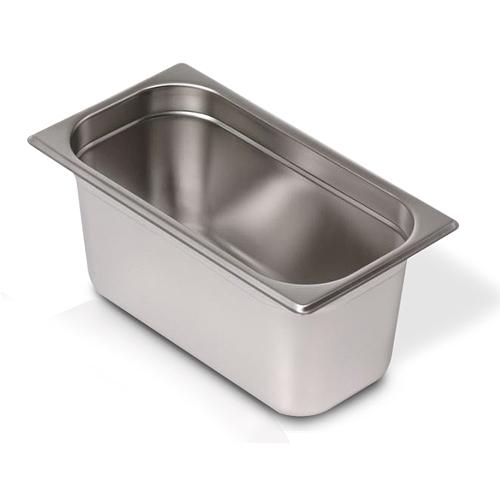 Conteneur GN 1/3 en inox - Hauteur : 200 mm