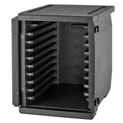 (1 piece) CAMBRO | Cam GoBox® Frontloader – EN 60×40 – Black – 4 hr temp hold