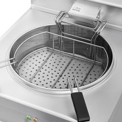 Elektro Fisch Fritteuse - 25 Liter - 15 kW