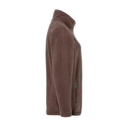KARLOWSKY | Dames Werkkleding Fleece Jas Warm-Up - Lichtbruin - maat: XL