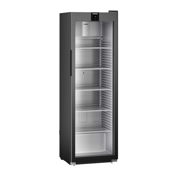 LIEBHERR | Frigorífico PERFECTION - 286 litros - Interior de plástico - con 1 puerta de cristal - Negro
