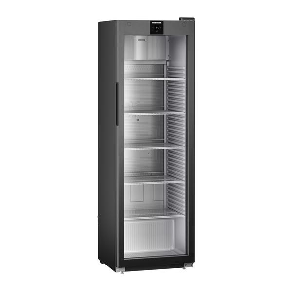 LIEBHERR | Kühlschrank PERFECTION - 400 Liter - Innen Kunststoff - mit 1 Glastür - Schwarz