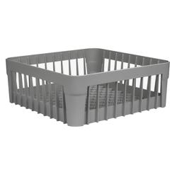 (6 pieces) Commercial Glasswasher Glass Rack – 350x350x150 mm - Grey