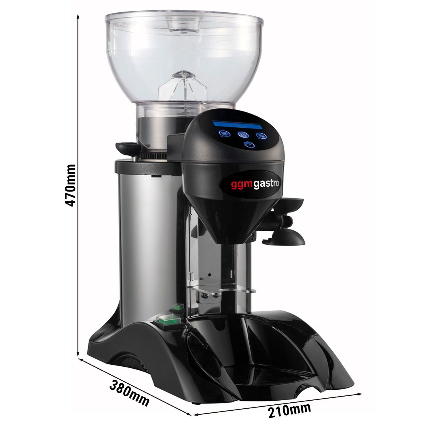 Moulin à café – 1 kg – 77 dB – Avec dosage automatique – Corps en inox
