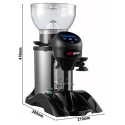 Kaffeemühle - 1kg - 77dB - Mit automatischer Dosierung - Edelstahl Korpus