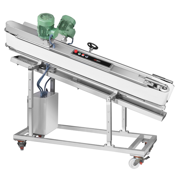 Bakkerij deegroller - voor pizza- & brooddeeg - 1,1 kW - tot 3000 stuks/uur