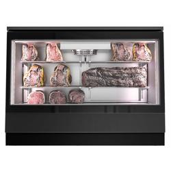 Commercial Dry Aging Cabinet Display Fridge PREMIUM – 470 L – 1384 mm – Black