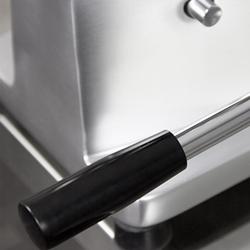 Ручна машина для приготування гамбургерів -  Ø 100 мм - Срібляста