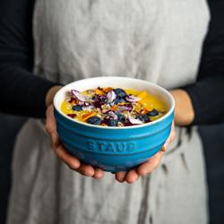 (4) STAUB| Ceramic Bowls Set – Antique Turquoise - Ø 140 mm