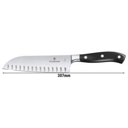 VICTORINOX | GRAND MAÎTRE - Santoku kés recézett éllel - Penge: 170mm