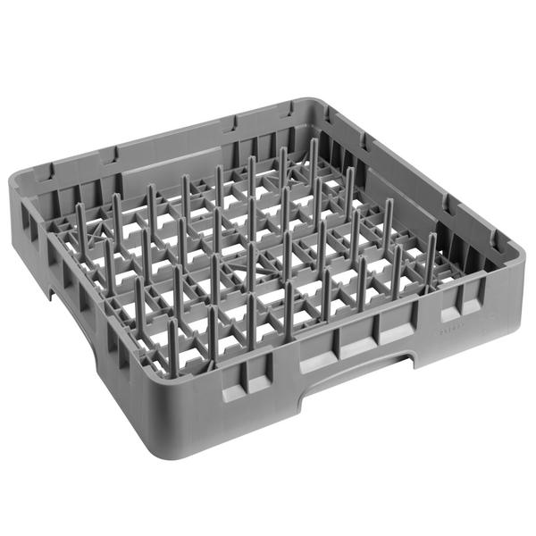 CAMBRO | CAMRACK® - Panier à vaisselle / à broches 1/1 - 5x9 compartiments - 500x500mm - Gris