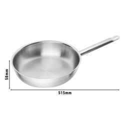 ZWILLING | Stainless Steel Frying Pan Ø 28 cm – Non‑Stick - Induction & Oven‑Safe 300°C - Dishwasher‑Safe - Hanging Loop