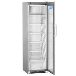 LIEBHERR | Frigo per bibite PREMIUM - 441 litri - con 1 porta in vetro e display pubblicitario - Grigio