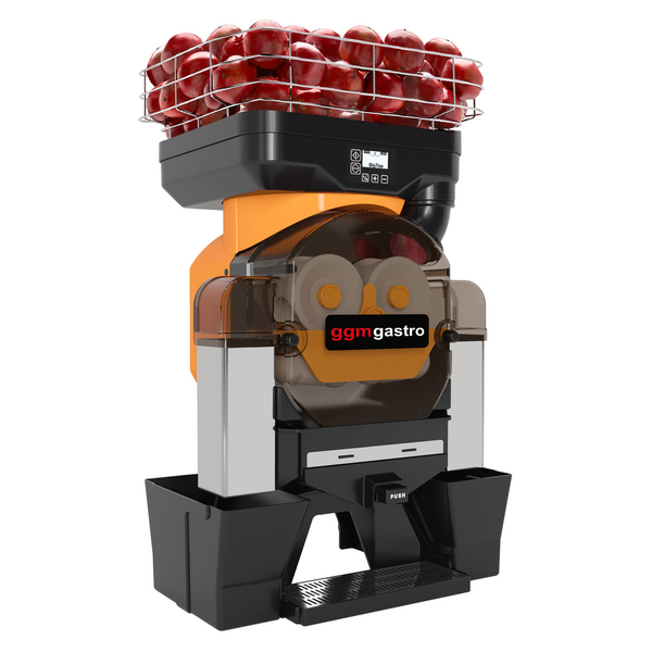 Espremedor de fruta elétrico - Laranja - Botão "Push & Juice" - Alimentação automática de fruta