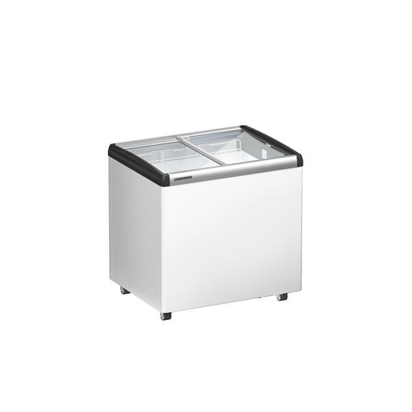 LIEBHERR | Congélateur coffre - 163 litres - Avec couvercle en verre coulissant - Blanc
