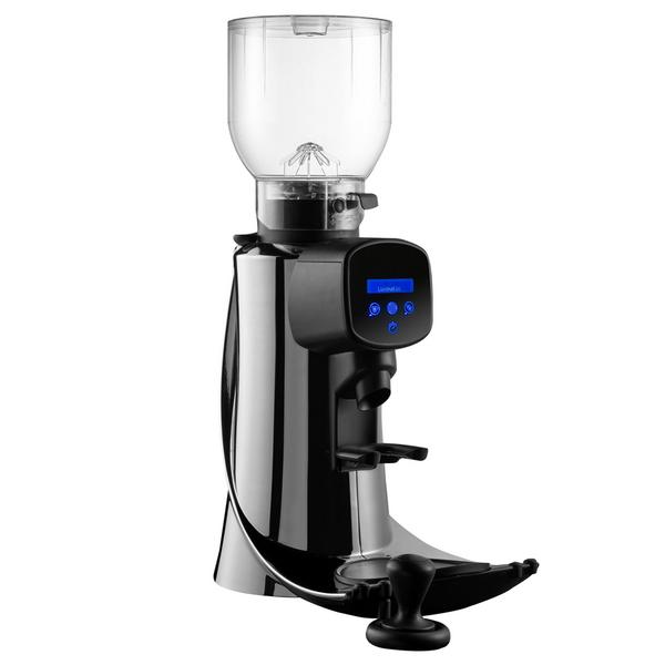 Mlýnek na kávu - 2 kg - 55 dB - S automatickým dávkováním - Stříbrná