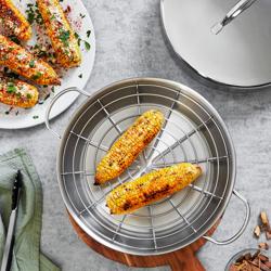 DEMEYERE | SPECIALTIES 3 - Σετ Κατσαρόλας Καπνιστήρι - 4 τεμάχια - Ανοξείδωτο ατσάλι