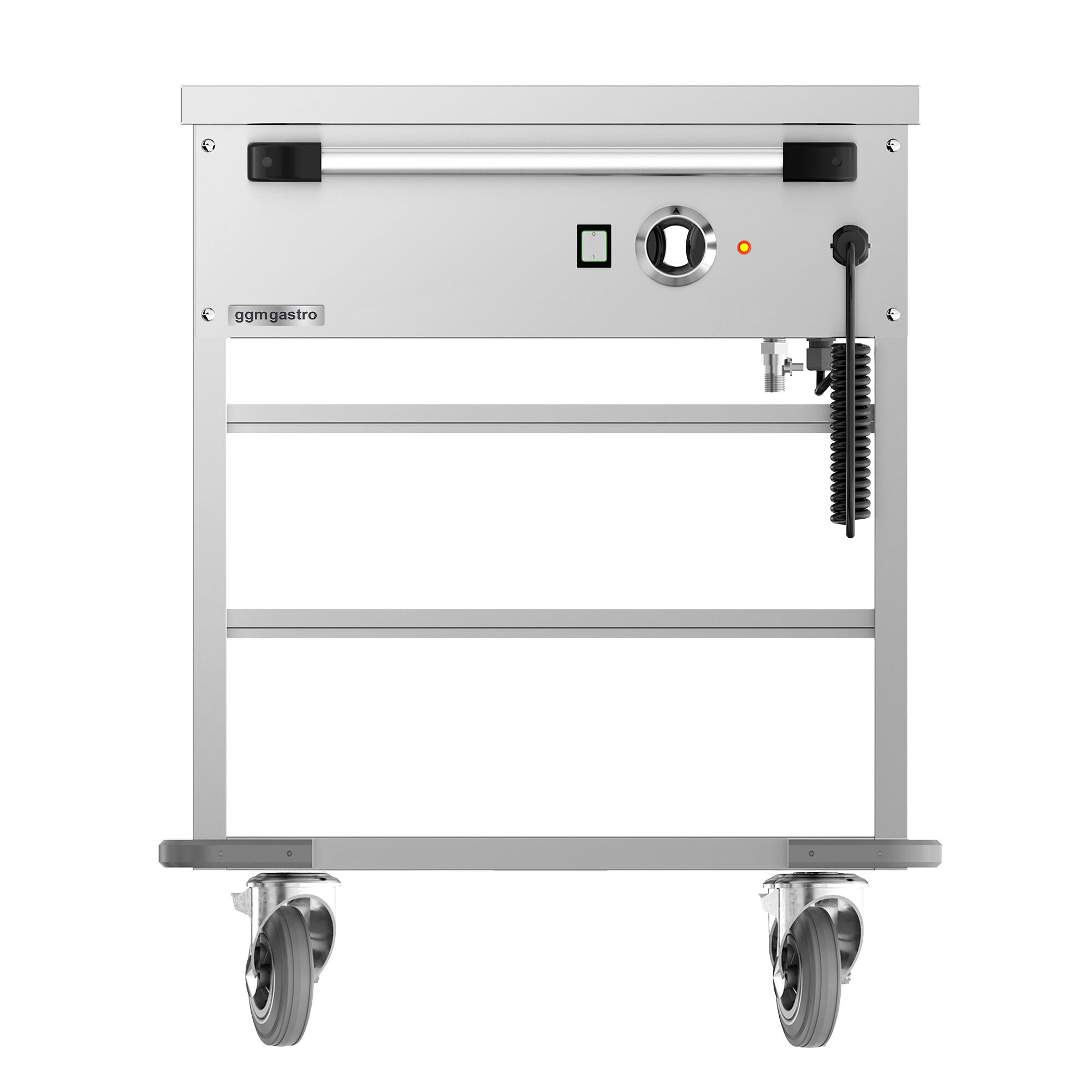 Chariot bain-marie thermique - 1 kW - GN 1/1 - température de cuve réglable en commun