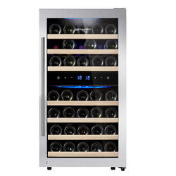 Wijnkoelkast - 2 klimaatzones - 120 liter - max. 45 flessen