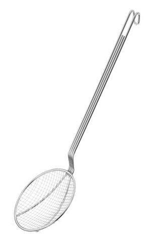 Schaumlöffel - Ø 131 mm; grifflänge 340 mm - ruostumaton teräs