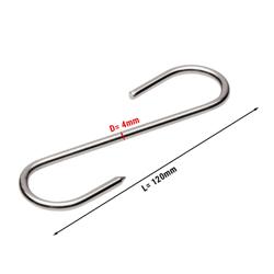Fleischhaken für Fleischreifeschrank - Länge: 120mm - Dicke: 4mm