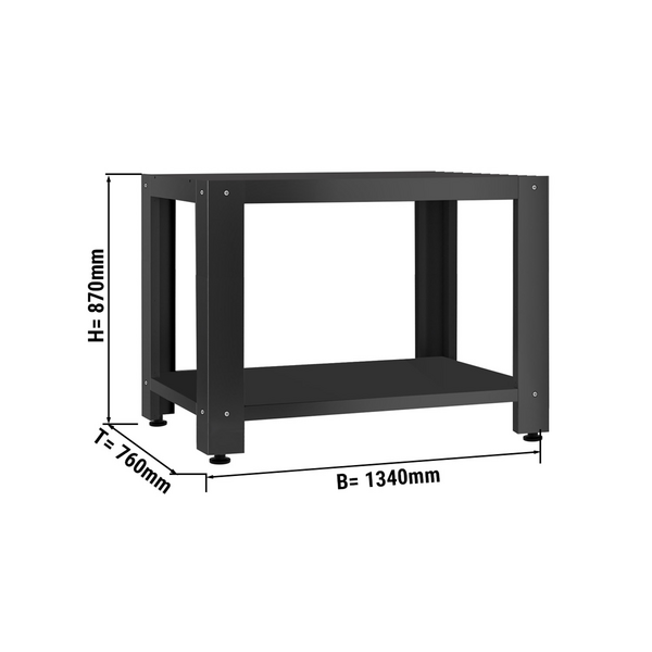 Onderstel - voor pizzaoven POE630 & POE6630