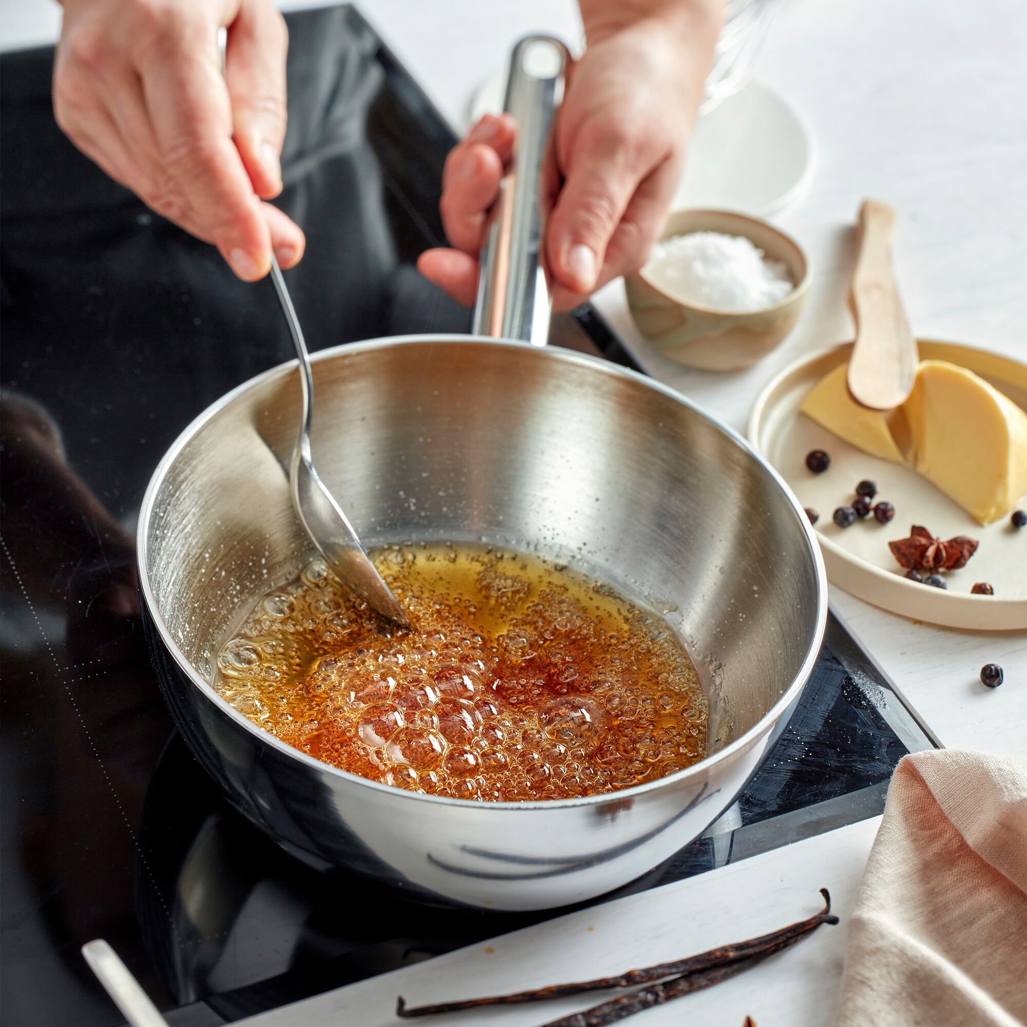 DEMEYERE | APOLLO 7 - Sauteuse - conique - Ø 180 mm -  inox