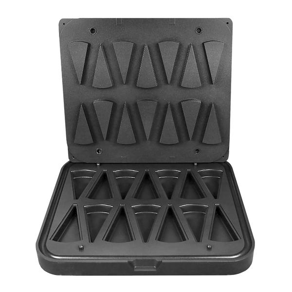 Tartolet Makinesi için Pleytler TMNP - Kuchenstück form - 110x60mm - için 14 tartolet