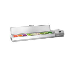 Vitrine Réfrigérée à Ingrédients PREMIUM PLUS - 1976x353mm - 9x GN 1/4