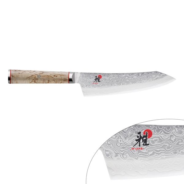MIYABI | 5000 MCD - Couteau Santoku rocking - Lame: 180 mm