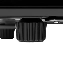 GASTRO-COOL | Bar Buzdolabı - 25L - 1 Cam Kapı & Kilit & LED Aydınlatma - Siyah - Fanlı Soğutma