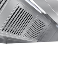 Plafond afzuigkap - 3000mm - met motor, externe regelaar, filter & lamp