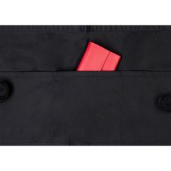 (6 pièces) KARLOWSKY | Tablier Basic avec poche - Noir