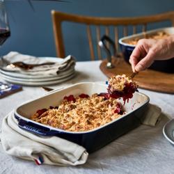 STAUB | CERAMIQUE - Pata astia - 140x110mm - keraaminen - tummansininen