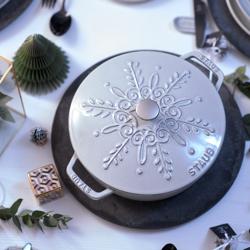 STAUB | LA COCOTTE - La Marmite - Ø 240mm - Öntöttvas - Fehér szarvasgomba - Fehér szarvasgomba