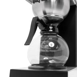 Filterkoffiezetapparaat - 1,8 liter - 2 kW - incl. 2 glazen kannen