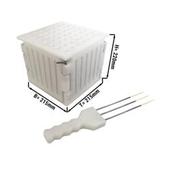 Presse à brochettes kebab - jusqu’à 49 brochettes - Manuelle