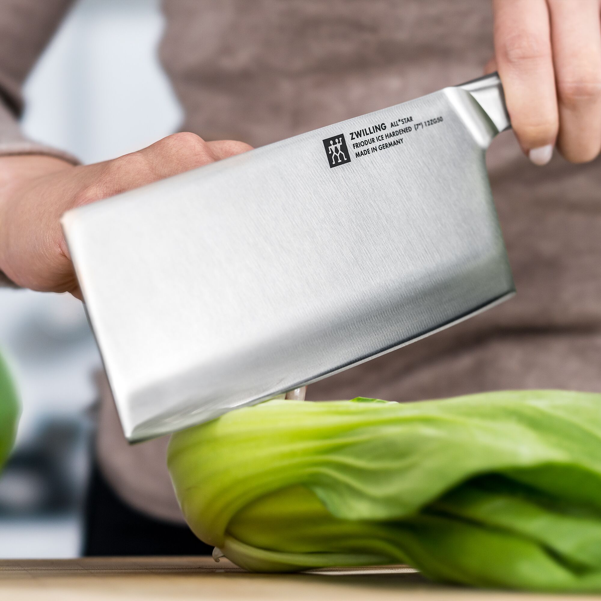 ZWILLING | ALL * STAR - Couteau de chef chinois - Lame: 180 mm - Argent