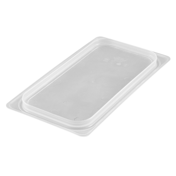 (6 piezas) CAMBRO | Camwear® polipropileno GN tapa 1/3 - hermético - lechoso