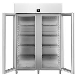 LIEBHERR | Réfrigérateur en İnox PERFECTION - 1414 Litres - GN 2/1 - Intérieur en inox - avec 2 portes en verre et WiFi    